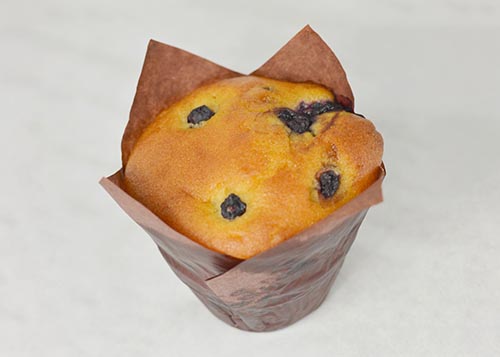blueberry glutenless muffin