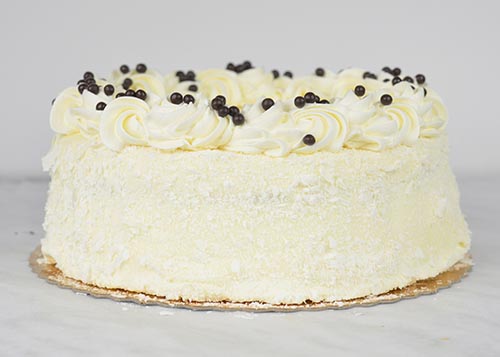 white chocolate torte cake