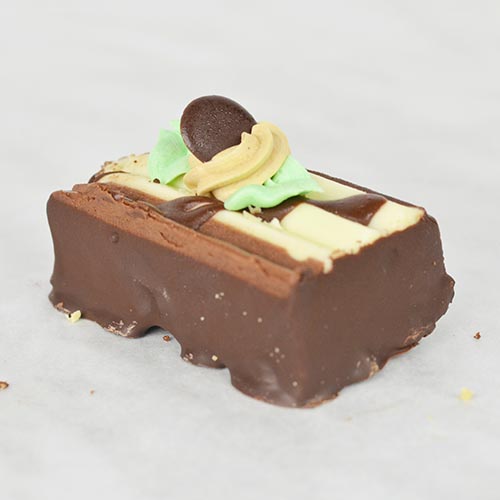 triple chocolate brownie