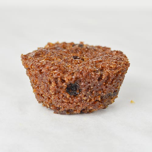 honey-glazed bran muffin