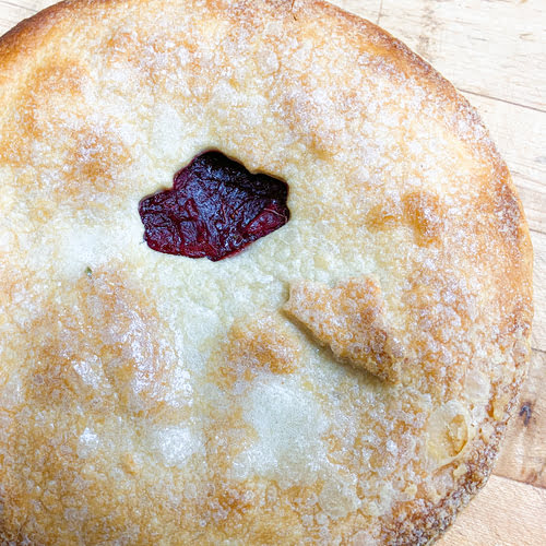 strawberry rhubarb pie